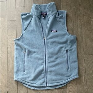 Patagonia Sky Blue Fleece Vest
